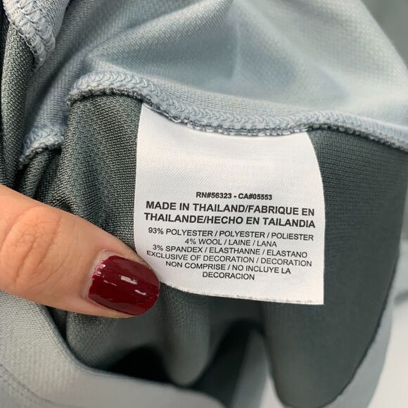 Nike Golf Cover Up Mens M Medium Gray Wool Tech Half Zip Long Sleeve Sweatshirt - Picture 7 of 10